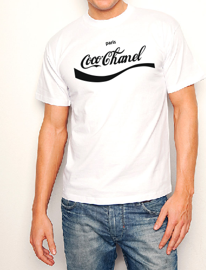 White T-Shirt Coco Chanel - SEVENLABNYC