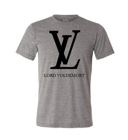Lord Vordemort / Louis Vuitton drip inspired – Tshirt – BLACK TSHIRT –  WHITE LOGO – T-Industries