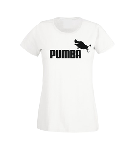 T Hoodie parody shirt Pumba Puma